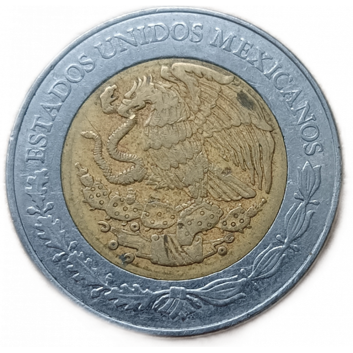 Мексика 2 Песо 2012 год , Биметалл
