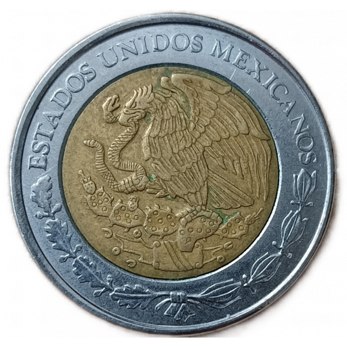 Мексика 1 Песо 2006 год , Биметалл