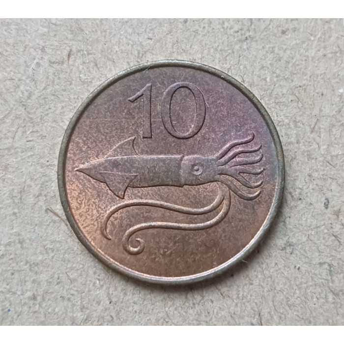 Исландия 10 Эйре 1981 год , Кальмар