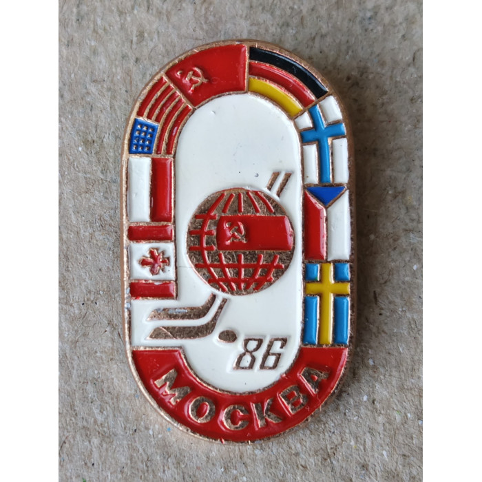 Чемпионат Мира по Хоккею , 1986 год , Москва