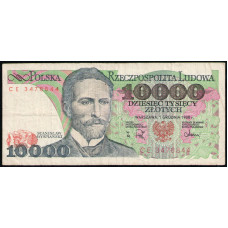 Польша 10000 Злотых 1988 год , Станислав Выспянский , Польский поэт