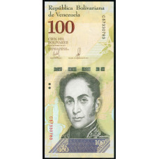Венесуэла 100000 Боливар 2017 год , UNC