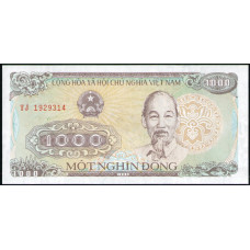 Вьетнам 1000 Донг 1988 год , UNC, Хо Ши Мин