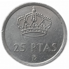 Испания 25 Песет 1983 год