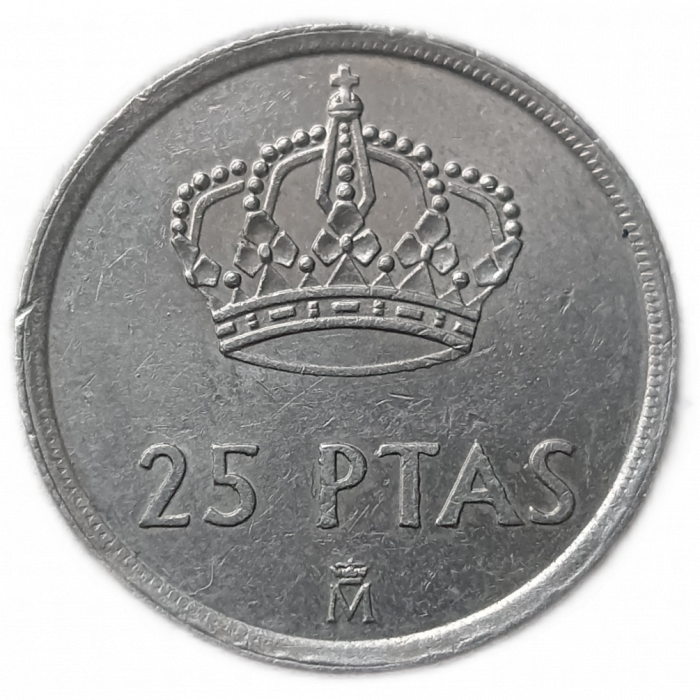 Испания 25 Песет 1983 год