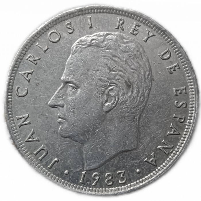 Испания 25 Песет 1983 год