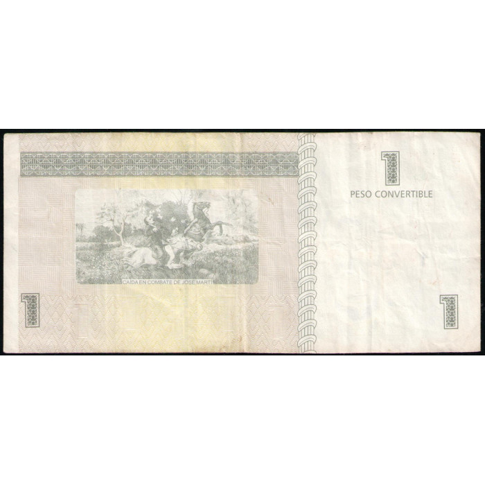 Куба 1 Песо 2011 год , Памятник Хосе Марти , Гавана