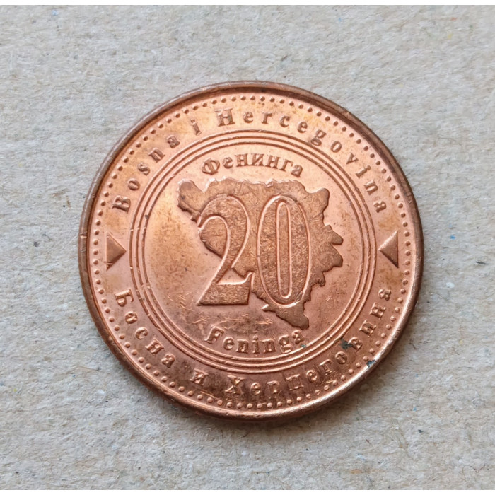 Босния и Герцеговина 20 Фенингов 2004 год
