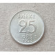 Швеция 25 эре 1953 год , Серебро