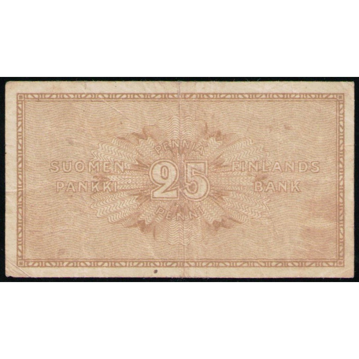 Финляндия 25 пенни 1918 год