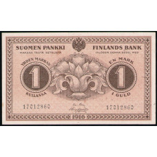 Финляндия 1 марка 1916 год