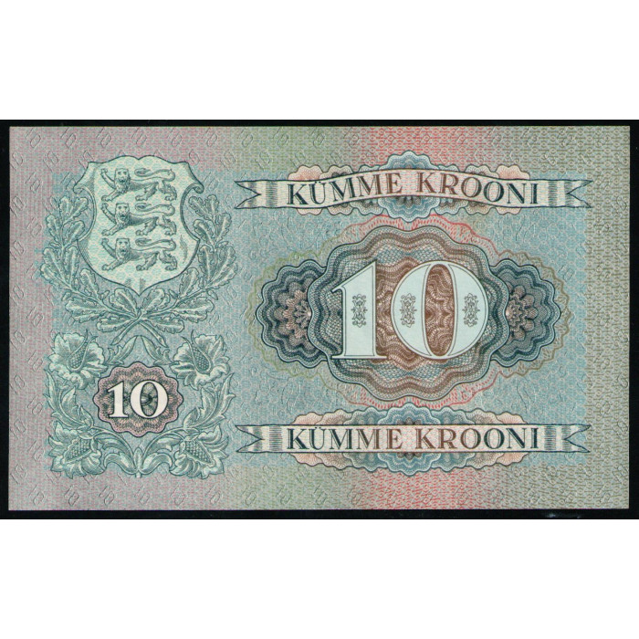 Эстония 10 крон 1937 год