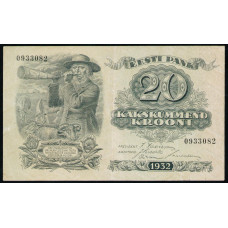 Эстония 20 крон 1932 год