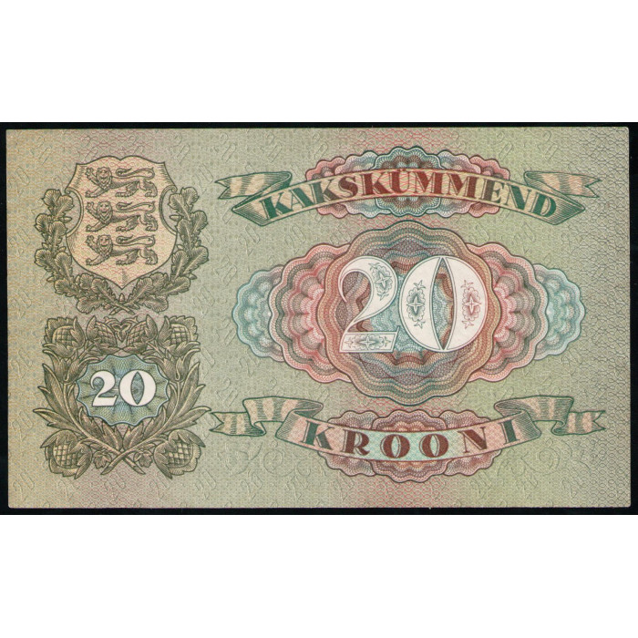 Эстония 20 крон 1932 год