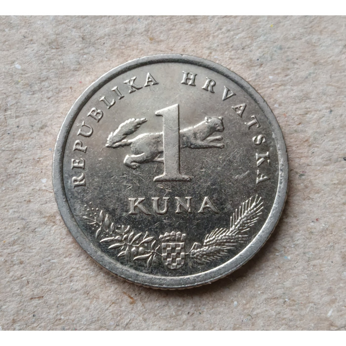 Хорватия 1 Куна 2012 год , Соловей
