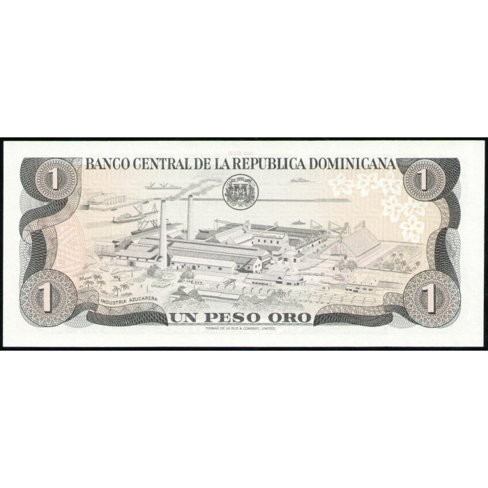Доминиканская республика 1 Песо 1981 год , UNC