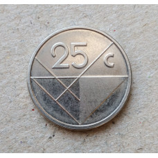 Аруба 25 Центов 2008 год
