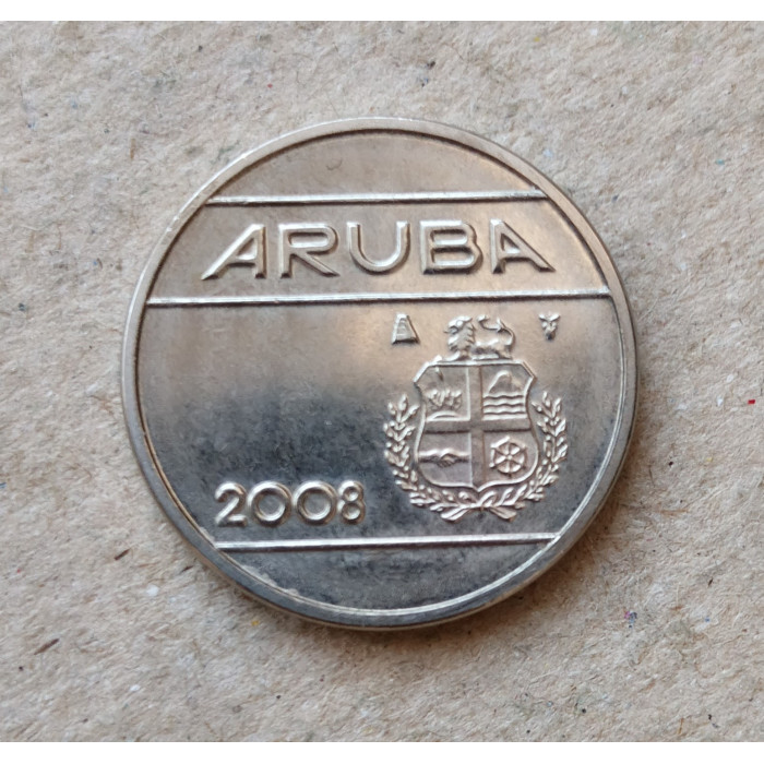 Аруба 25 Центов 2008 год