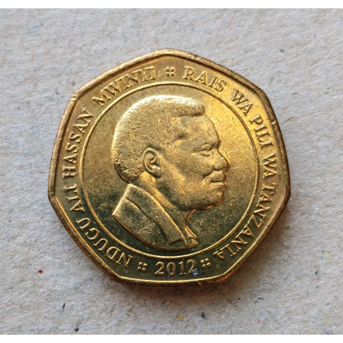 Танзания 50 Шиллингов 2012 год , Носорог