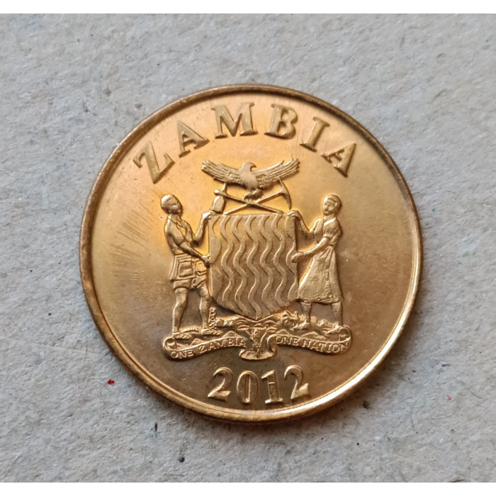 Замбия 50 Нгве 2012 год , Слон