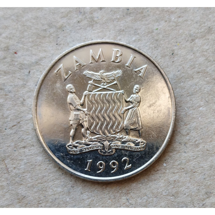 Замбия 50 Нгве 1992 год , Антилопа