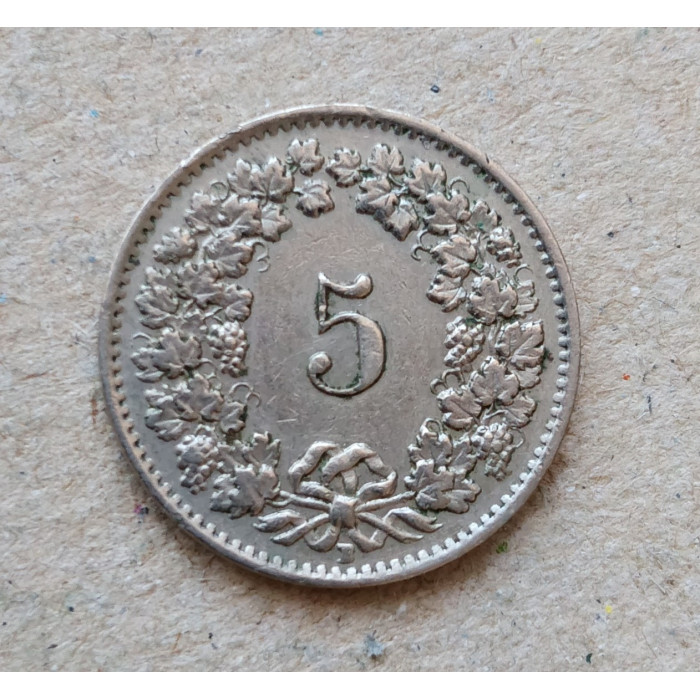 Швейцария 5 Раппенов 1957 год