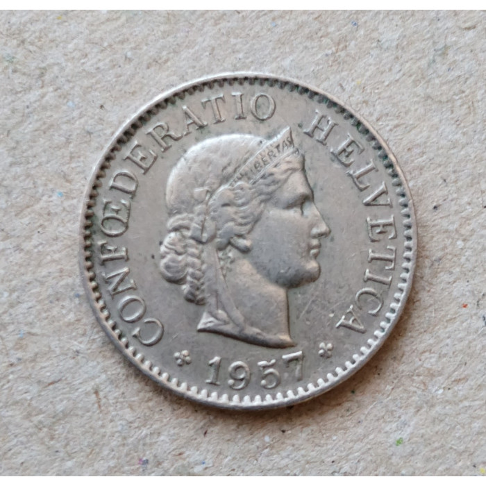 Швейцария 5 Раппенов 1957 год