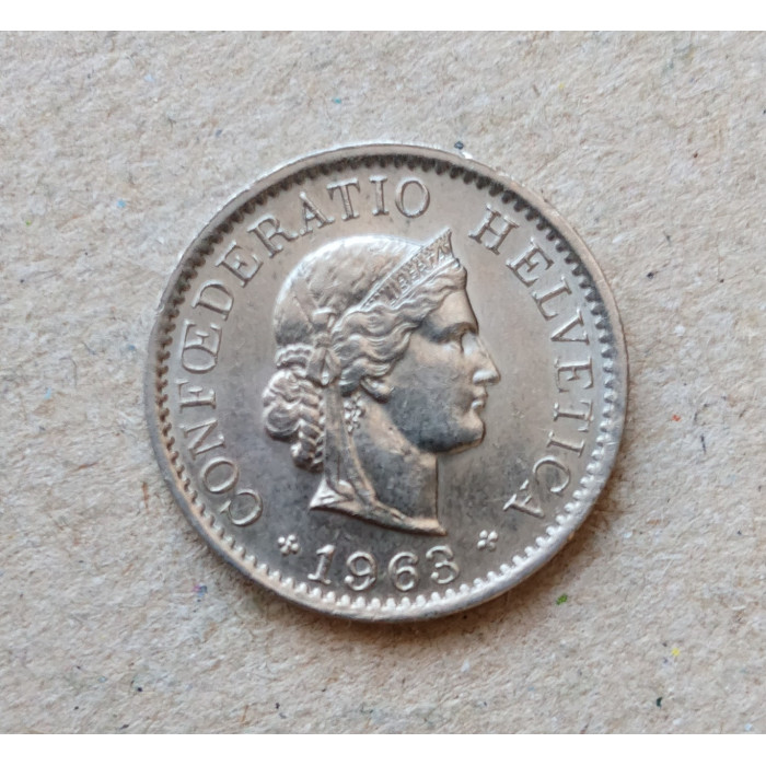 Швейцария 5 Раппенов 1963 год