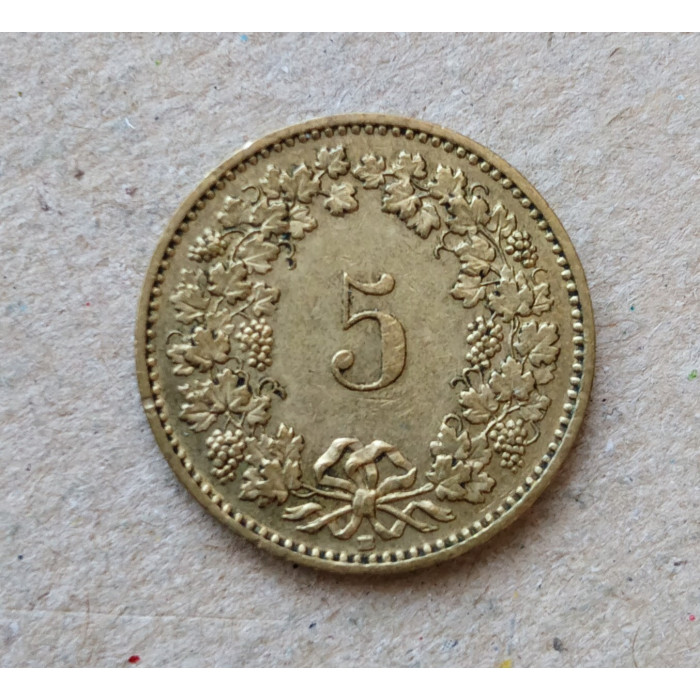 Швейцария 5 Раппенов 1987 год