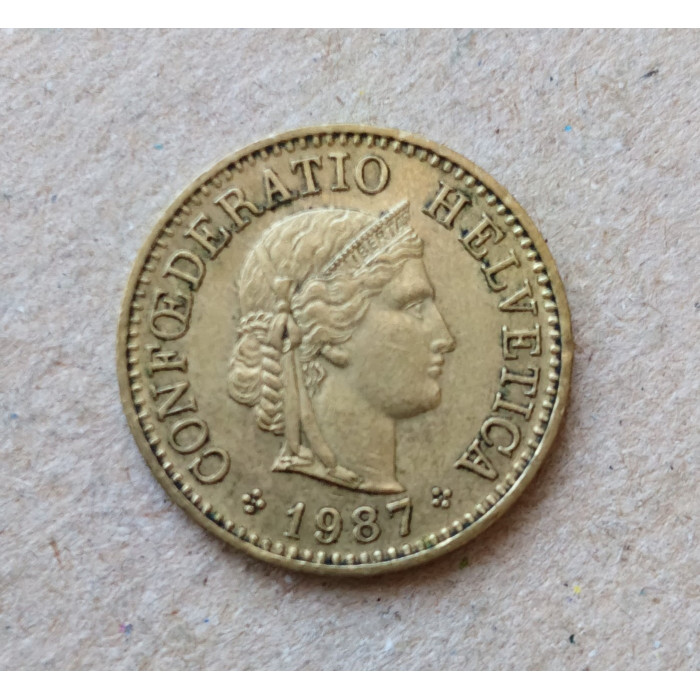 Швейцария 5 Раппенов 1987 год