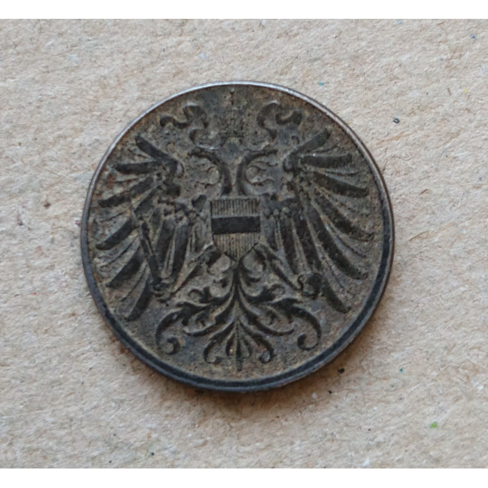 Австрия 2 Геллера 1918 год