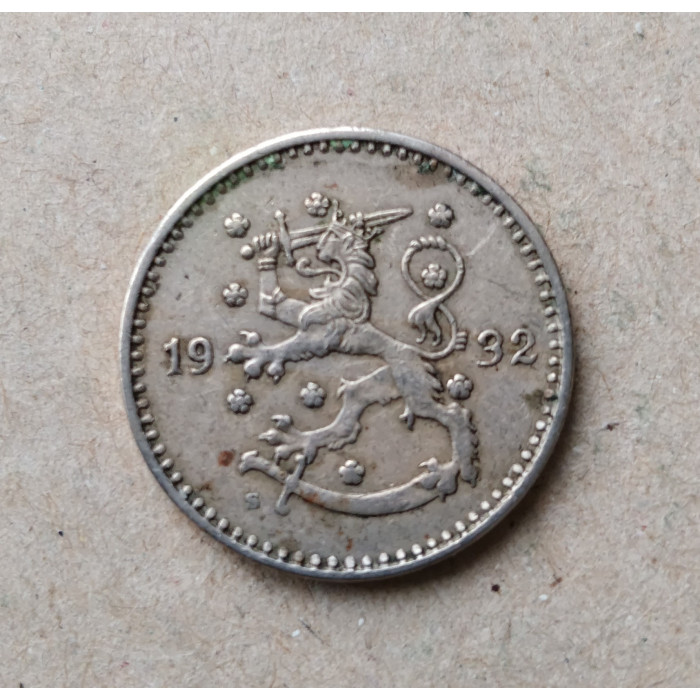 Финляндия 1 Маркa 1932 год