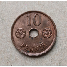 Финляндия 10 Пенни 1942 год