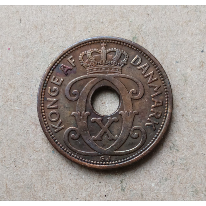 Дания 2 Эре 1929 год 