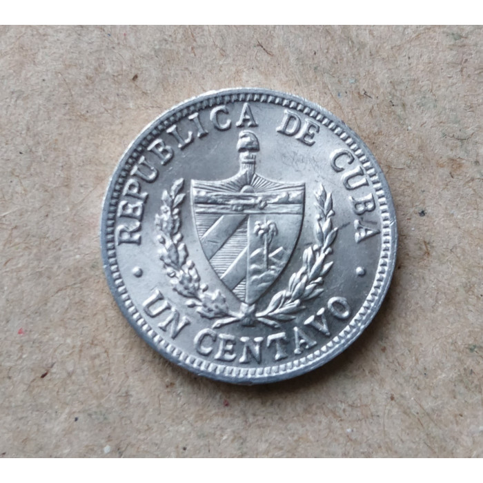 Куба 1 Сентаво 1963 год
