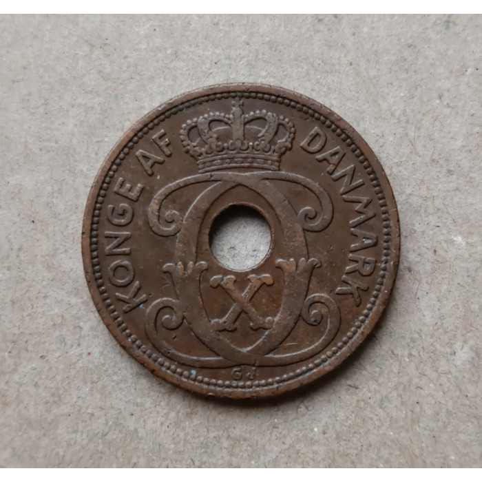 Дания 5 Эре 1934 год 