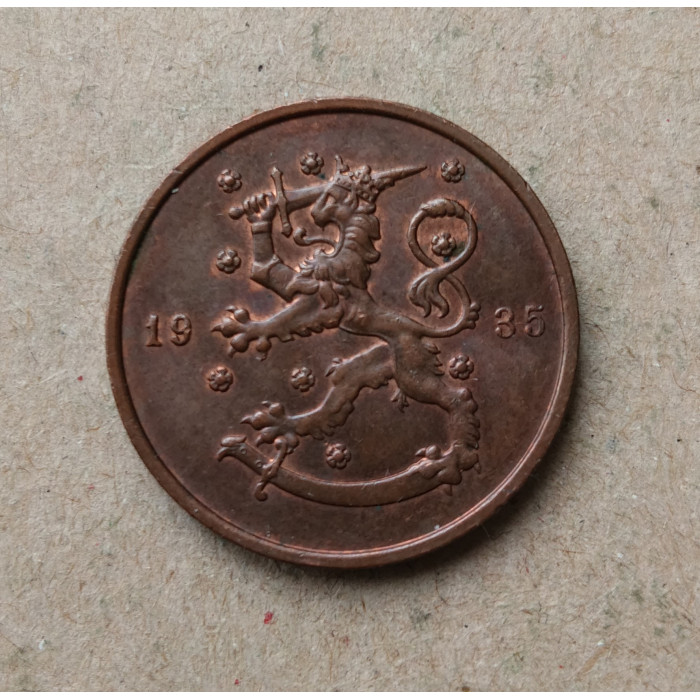 Финляндия 10 Пенни 1935 год