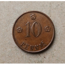 Финляндия 10 Пенни 1926 год