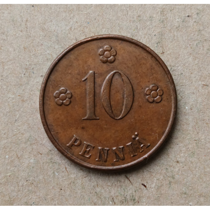 Финляндия 10 Пенни 1926 год
