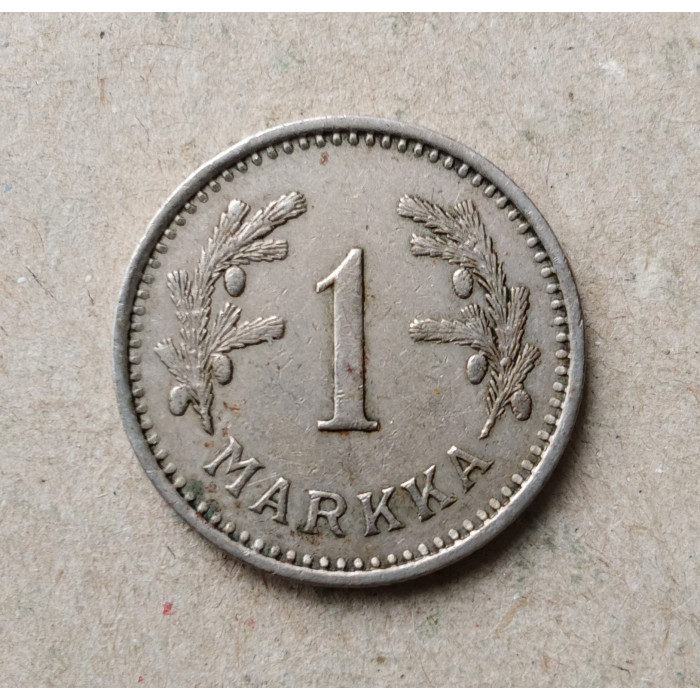 Финляндия 1 Маркa 1938 год