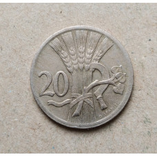 Чехословакия 20 Геллеров 1938 год