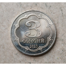Таджикистан 3 Сомони 2023 год