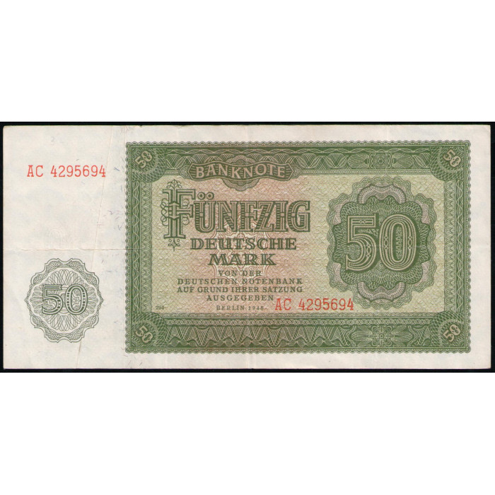 Германия 50 Марок 1948 год , ГДР