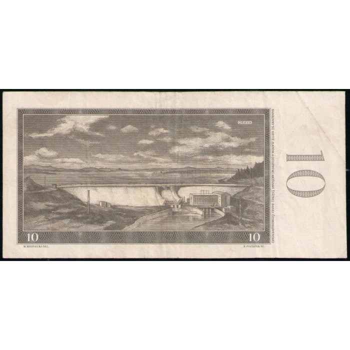 Чехословакия 10 Крон 1960 год 