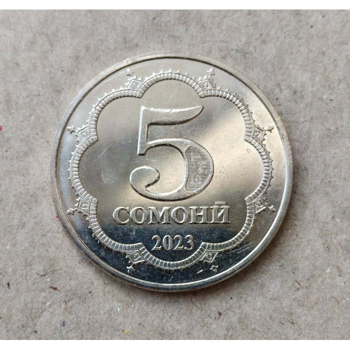 Таджикистан 5 Сомони 2023 год