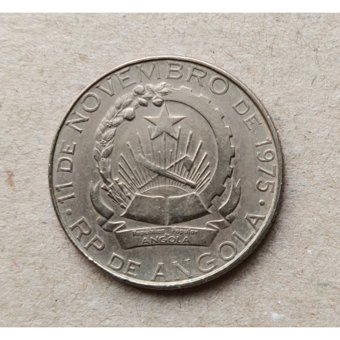 Ангола 2 Кванзы 1975 год