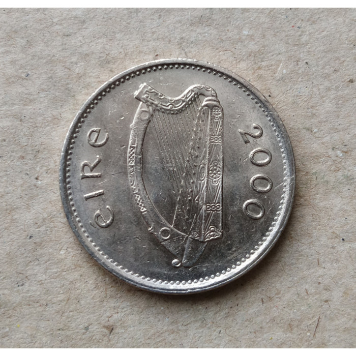 Ирландия 10 Пенсов 2002 год, Семга , Атлантический лосось