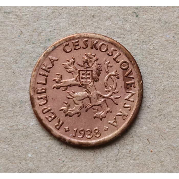 Чехословакия 10 Геллеров 1938 год , Мост