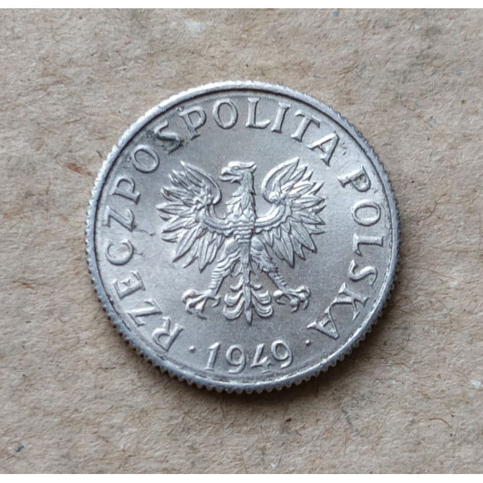 Польша 1 Грош 1949 год