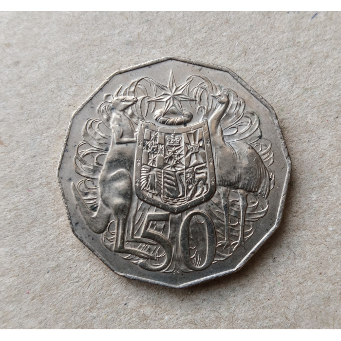 Австралия 50 Центов 1971 год 